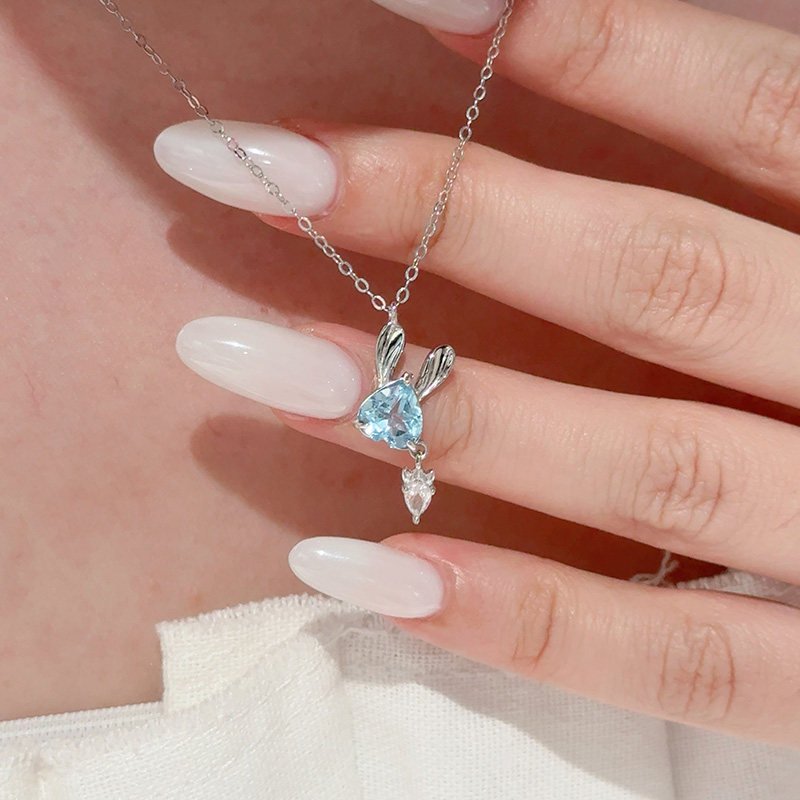 S925 Sterling Silver Rabbit Necklace - Image 3