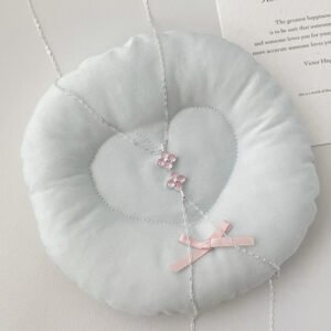 S925 Sterling Silver Pink Four-Leaf Clover Necklace