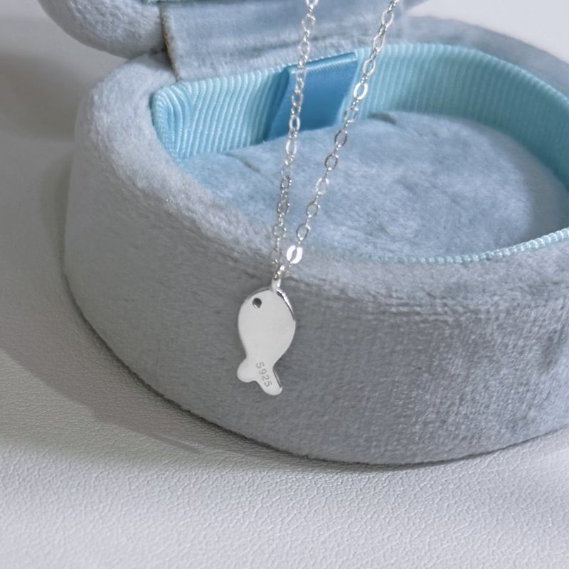 S925 Fish Necklace - Image 2