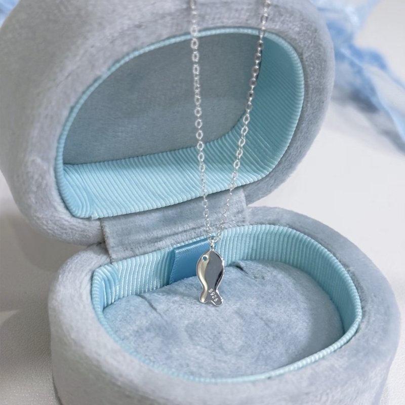 S925 Fish Necklace - Image 3