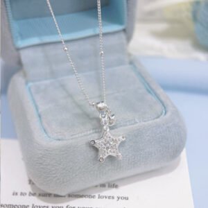 S925 Star Necklace Accessories